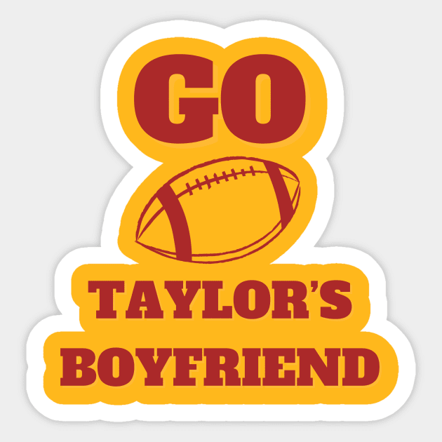 Go Taylor's Boyfriend Sticker by Silver Saddle Co